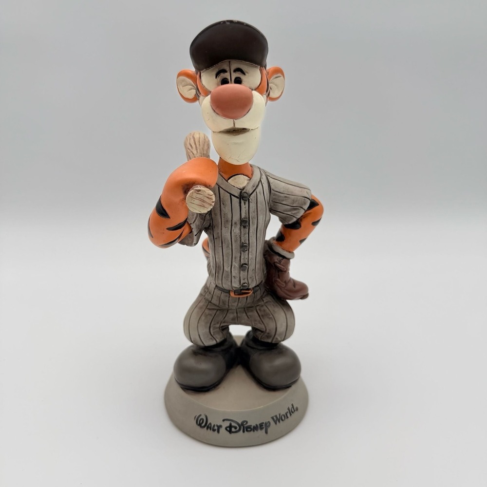 Walt Disney World Tigger Baseball Player Figurine